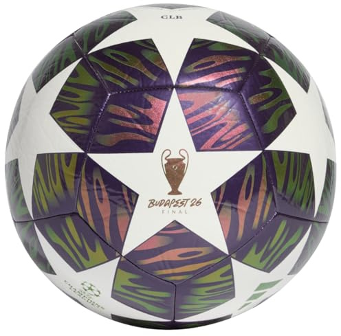 adidas UEFA Champions League Final Club Replica Ball KT0658 - Palla da calcio unisex, multicolore, taglia 5