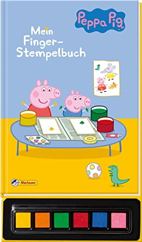 Peppa: Mein Finger-Stempelbuch: Mit 6 Stempelkissen in Peppa-Farben