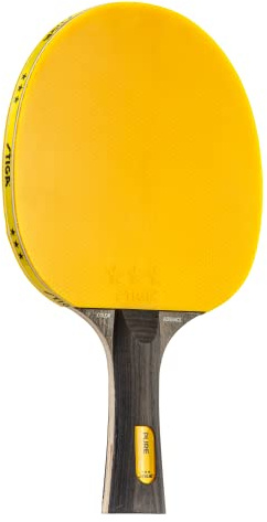 STIGA Pure Color Advance Performance-Level Table Tennis Racket (Yellow)