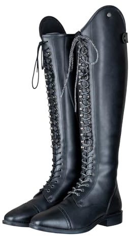 ELT Bottes équitation en Cuir à Lacets Portland Polo