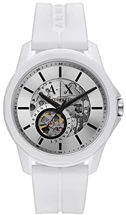 Armani Exchange Herren Automatisch 3 Zeiger Uhr mit Armband AX1729