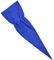 Schultüte Kissenbezug 85 cm Blau Zuckertüte Stoff Rohling 100% Baumwolle Kissen Schultütenkissen Kissenüberzug Reißverschluss Kopfkissen Kegel Form Kissenhülle für Jungen Mädchen