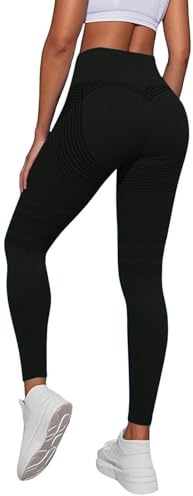 Modaworld Solenao Leggins 3D Anticellulite Donna, Leggings Sportivo Push Up Sculpture Lipedema a Compressione Controllo Graduata Leggins Vita Alta Senza Cuciture Donna Fitness Yoga Pantacollant
