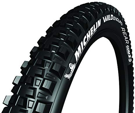 MICHELIN Unisex – Erwachsene Wild Enduro Rear faltbar Fahrradreife, schwarz, 29