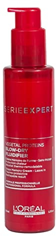 L'Oréal Professionnel Paris Serie Expert Blow-Dry Fluidifier, Leave-In Stylingcreme mit Shape-Memory Effekt, Hitzeschutz für Haare, Anti-Frizz, 150 ml