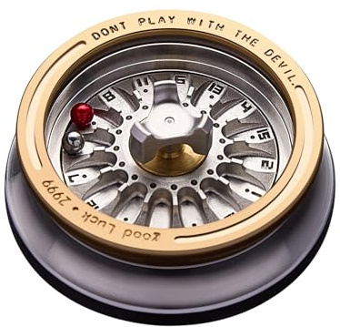 HAMMERSMITH Carnival Pocket Roulette - Adult Stress Relief Fidget Spinner, Premium EDC Toy