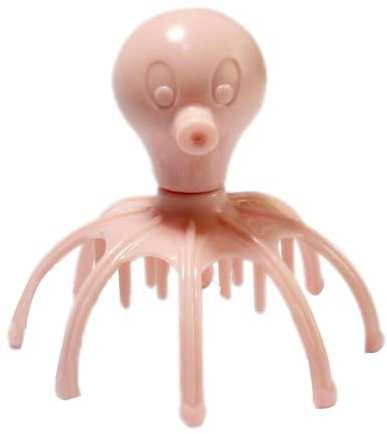 -Huvudmassageapparat, bärbar hand-spa huvudmassageapparat Octopus Claw – | våt och hårbottenmassageapparat för Office Home Spa för djup avkoppling och stressreducering