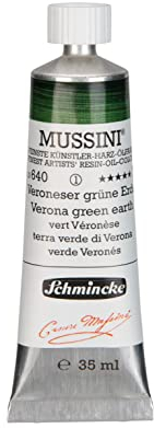 Schmincke MUSSINI® - feinste Künstler-Harz-Ölfarben, Veroneser grüne Erde - 35 ml
