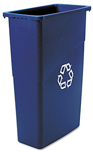 Rubbermaid Commercial Products FG354075BLUE, Waste Container, 87 L - Blue