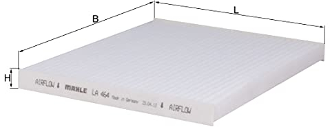 KNECHT/MAHLE Original Innenraumfilter LA 464 Kia Sportage, Hyundai ix35 Tucson