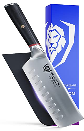 Dalstrong Nakiri Knife - 6 inch - Phantom Series - Japanese High-Carbon AUS8 Steel - Pakkawood Handle - Vegetable Kitchen Knife - Sheath Included