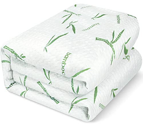 Utopia Bedding Protège Matelas 90 x 200 x 30 cm Imperméable, Viscose de Premium Alèse Drap Housse, Certifié Oeko-Tex, Matelas Couvre, Respirant, Élastique Tout Autou