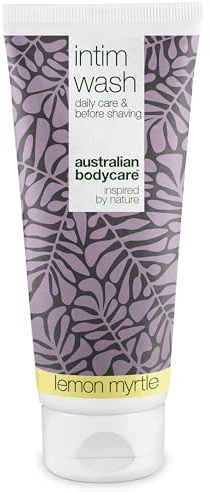 Australian Bodycare Intim Wash 200 ml | Teebaumöl + Lemon Myrtle | Intimpflege Waschgel bei Juckreiz und unerwünschten Gerüchen | Intimwaschlotion für Intimbereich vor der Intimrasur