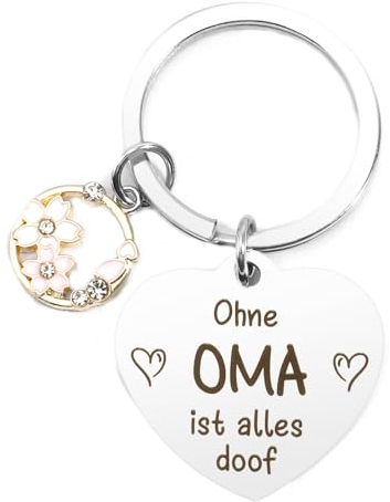 Muttertagsgeschenk für Oma Geschenk Schlüsselanhänger Oma Geschenke Zum Geburtstag Oma Geschenk Zum Muttertag Beste Oma Geschenke Muttertag Geschenk Sinnvolle Geschenke für Oma Geschenk Weihnachten