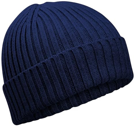 Beechfield - Organic cotton kids beanie - Oxford Navy - One size