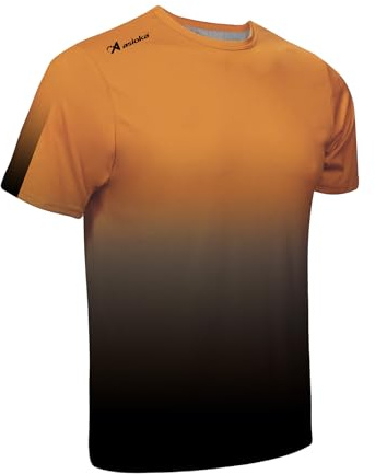 Asioka T-Shirt de Sport pour Homme Tenerife, idéal pour la Course, Le Football et Le Sport, Polyester Interlock.