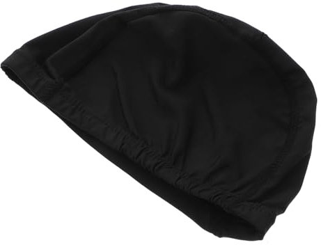 KOMBIUDA 2st Schwimmhaube Badekappe Für Damen Badekappenohren Badekappen Für Männer Schwimmen Badekappe Für Mädchen Wasserdicht Schwimmbrille Für Erwachsene Schwimmclip Loks Polyester Black