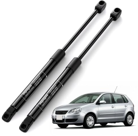 Vepagoo 2X Molle a gas Ammortizzatori Portellone Posteriore per VW Polo 9N 2001-2009 Asta Portellone Bagagliaio Sostituire #6Q6827550