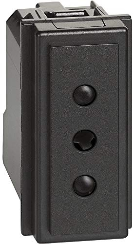 Living Now Presa 2P+T 10A 250Vac, Nera