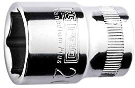 RS PRO 1/2 Inch Hexagonal Socket Spanner Insert SW 19 mm x 38 mm