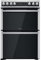 Hotpoint 60cm Double Oven Electric Cooker - Stainless Steel