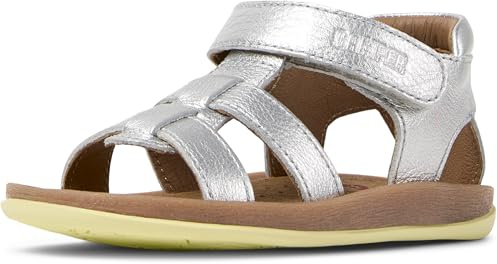 Camper Girls Bicho K800628 T-Strap Sandal, Medium Gray 003, 4 UK Child