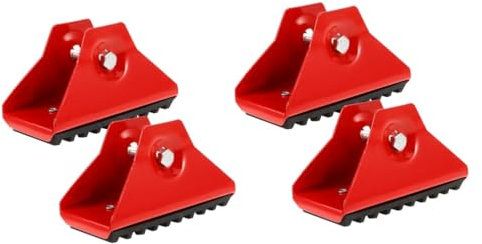 Angoily 2sets Ladder Leg Caps Ladder Feet Protectors Stabilizer Pad Anti-Slip for Home Use 2pcs*2