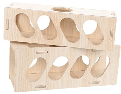 POPETPOP 2Pcs Hamster-Tunnel- Hamster tunnelsystem Hamstertunnelsystem Kleintiertunnel Tiere Käfigständer für Meerschweinchen Haustiertunnel für zu Hause Meerschweinchen