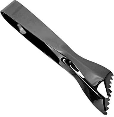 ZJchao Pinzas para Hielo Pinzas para Azúcar Antideslizantes Engrosadas de Grado Alimenticio de Acero Inoxidable Pinzas de Cocina para el Hogar Bar Restaurante Uso Duradero A Prueba de (chapado en