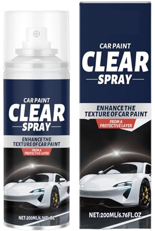 Bomefoi Pulitore Macchie Auto Esterno | Spray Dettagli Auto Rivestimento Trasparente 200ML | Prodotti per Cura Esterna | per Lucidare Veicolo Trattore Cerchio Pneumatico Macchie Acqua Escrementi