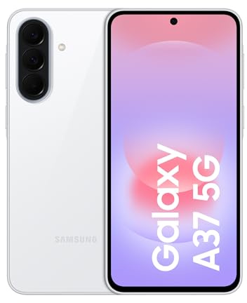 Samsung Galaxy A37 5G, 128GB, RAM 6GB, Awesome White [Versione Italiana]