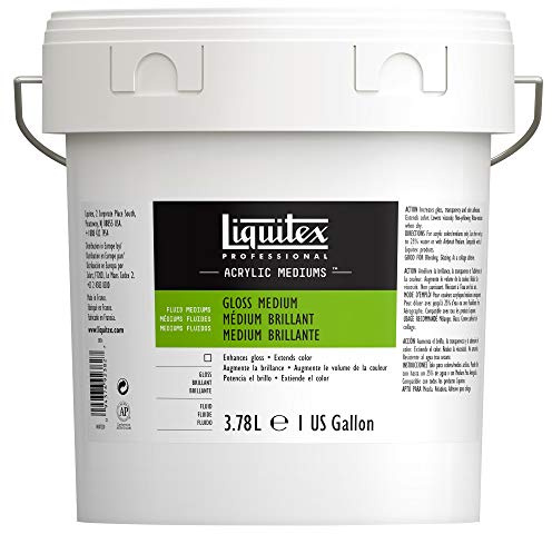 Liquitex Additif - Médium Vernis Brillant Seau 3,78L