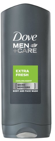 Dove for Men Plus Care Extra Fresh Body and Face Wash 250ml