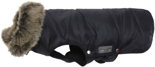 Wolters Cat&Dog 49949 Parka mit Fellkragen 56 cm, schwarz