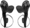 luminiu Bremshebel Fahrrad Schalthebel Dual Control-Radfahren 2x7 8 9 10 11 Gang-Schaltung Fahrrad Dual Control Hebel Rennrad Schalthebel Kompatibel für Lenker Fahrradbremse