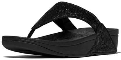 Fitflop LULU CRINKLED-SHIMMER TOE-POST SANDALS