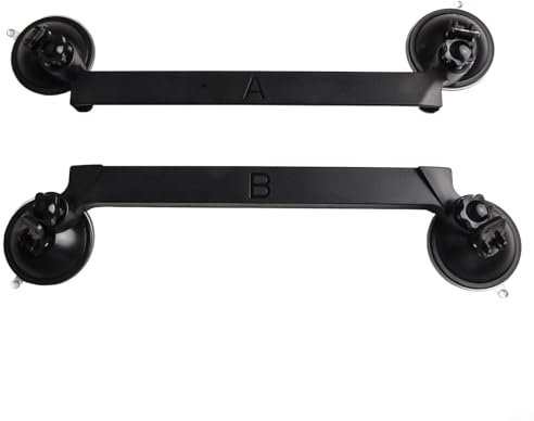 Entgoinggo Kit de montaje de ventosa Kit de montaje de coche Soporte de techo corredizo de coche Kit de soporte de ventosa para Starlink para Mini 200 * 100 * 30 mm Kit de soporte de succión de