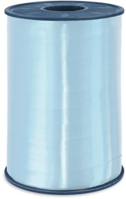 PRÄSENT C.E. Pattberg America Gift Curling Ribbon Light Blue, 273 Yards of balloonribbon for Gift Wrapping, Accessories for Decoration & Handicrafts, Decoration Ribbon for Presents, 10mm - 250m