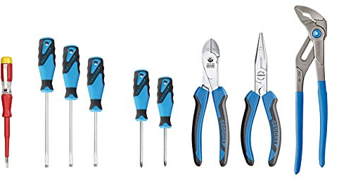 GEDORE S 1100 W-001 Zangen/Schraubendreher-Sortiment für Werkzeugkarte ET-1100 W, 1 Stück