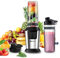 Smoothie Maker, Mixer, Mini Standmixer, AETKFO 500 Watt Smoothie Mixer Blender mit 2X 600ml BPA Freie Flasche für Smoothies, Eis und Obst