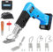 MINOVA Akku-Styrocutter KD-DC-100-3 Luftkühler kabelloser Seilschneider Pro Elektrischer Heißmesser Stoffschneider Seilschneidwerkzeug-Set (2.0Ah 18V)