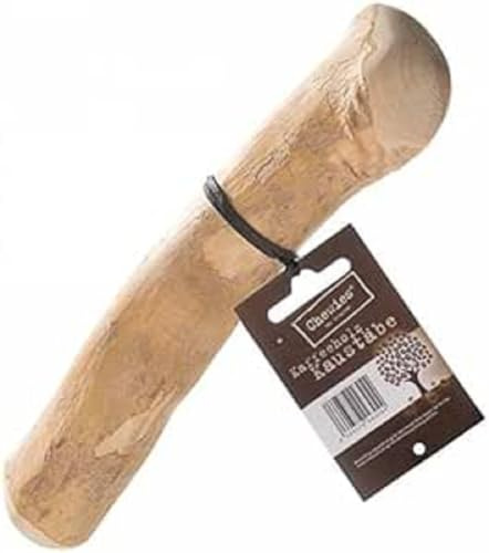Chewies - Bastone da masticare in legno di caffè per cani, giocattolo da masticare per cani, 100% naturale, a basso rischio e durevole, misura M, per cani fino a 20 kg di peso, confezione da 2