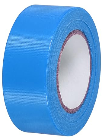 PATIKIL Nastro Segnaletico 1.2 x148', 3 Confezioni Nastro Segnaletico Neon in PVC Non Adesivo per Delimitare Confini di Rilevamento degli Alberi Sentieri Esterni, Blu