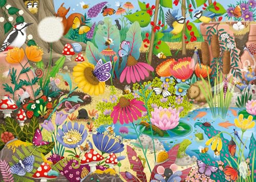 Ravensburger Little Garden World 1000 Piece Jigsaw Puzzle for Adults and Kids Age 12 Years Up