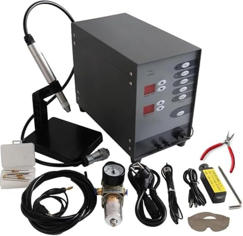 XINRISHENG 110v, Automatic Spot Welding Machine,Computer Numerical Control Pulse Argon Arc Welding Machine Jewelry Welder Spot Welder for Jewelry