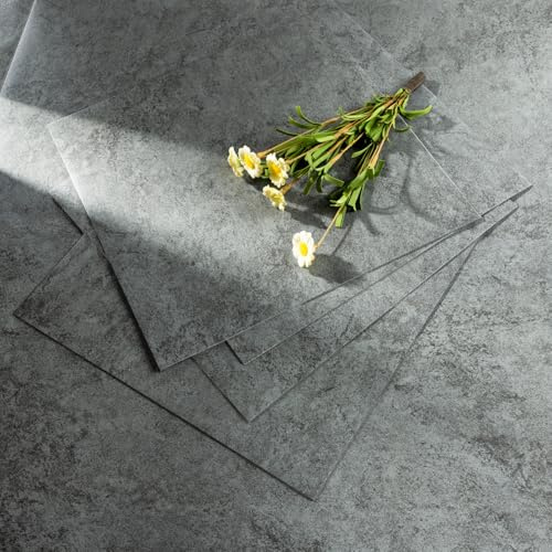 Floor Tiles Self Adhesive, Peel and Stick Floor Tiles Marble Effect Vinyl Flooring, Waterproof Stick on Tiles for Bathroom Kitchen Hallways, 30x 30cm 20pcs