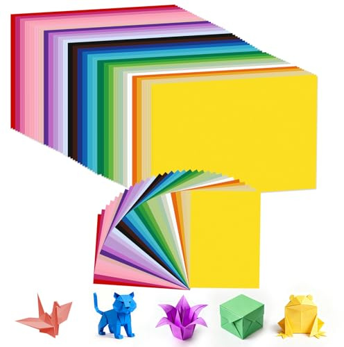 60 feuilles de papier cartonné coloré A4, 30 couleurs, 180 g/m², adaptées à l'origami, à l'impression et au bricolage, papier scrapbooking