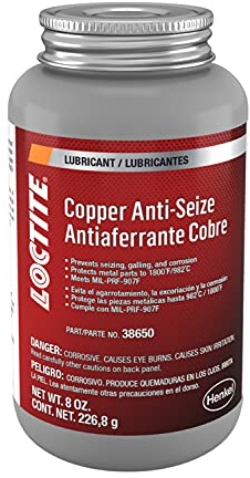 Loctite 38650 Copper Anti-Seize Lubricant Brush Top - 8 oz.