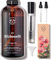 Bionoble Rizinusöl Bio 100ml - 100% Rein, Natürlich, Kaltgepresst - Wimpern, Augenbrauen, Haare, Bart, Nägel - Vegan, Cruelty Free - Castor Oil - Glasflasche + Pipette + Pumpe + Mascara Kit