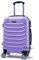 R.Leone Valigia Trolley Rigido Grande 8 ruote in ABS 2026 (Lilla, L Grande)